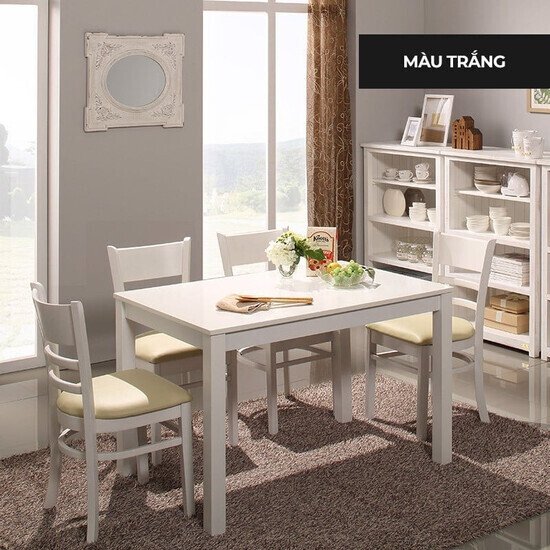 Bàn Ăn Cabin 4 Ghế