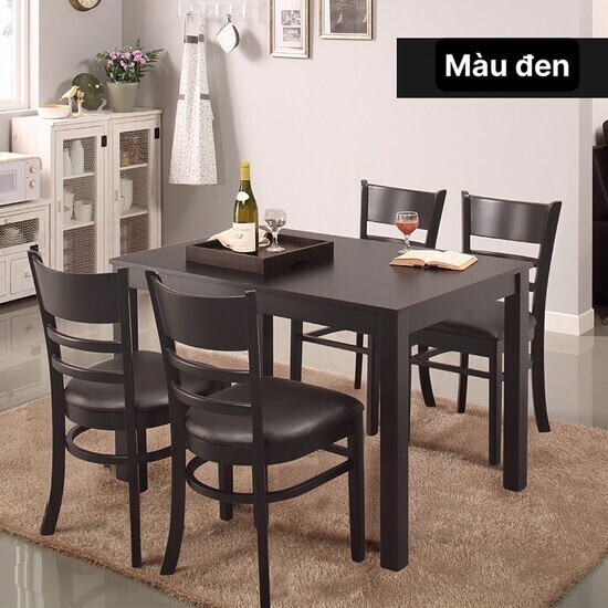 Bàn Ăn Cabin 4 Ghế