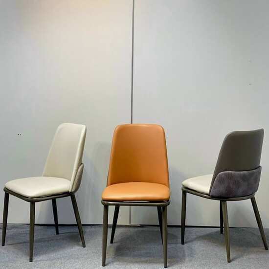 Bộ bàn ăn nhập khẩu mặt đá 6 ghế Huna AG-113