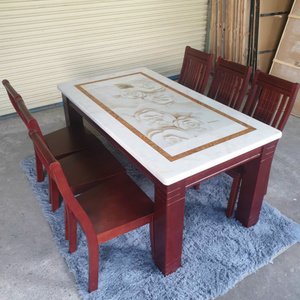 Bộ bàn ghế ăn giá rẻ ZFA09 AG-105