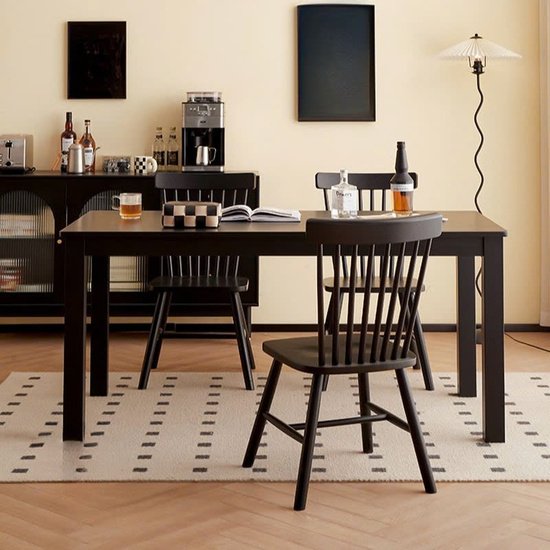 Bàn Ghế Ăn 7 Nan Song Tiện Decor AG-92