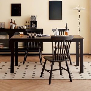 Bàn Ghế Ăn 7 Nan Song Tiện Decor AG-92