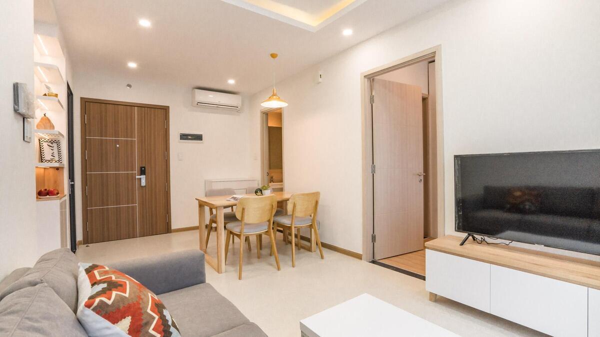 Cho thuê căn hộ 2PN Full nội thất đẹp New City Thủ Thiêm Quận 2