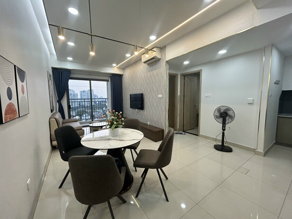 Cho thuê 1PN Nhà mới, giá 16 triệu bao phí view sông The Sun Avenue Quận 2
