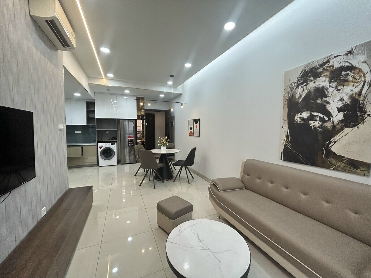 Cho thuê 1PN Nhà mới, giá 16 triệu bao phí view sông The Sun Avenue Quận 2