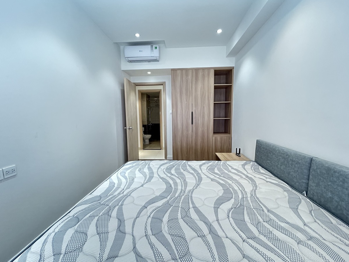 Căn hộ 2PN nhà mới 100% chưa qua sử dụng tone màu rất cuốn khách