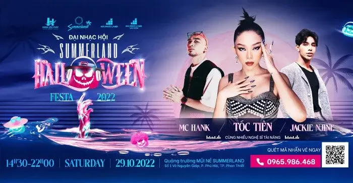 summerland halloween festa 2022: đêm hội hoành tráng bậc nhất tại phan thiết