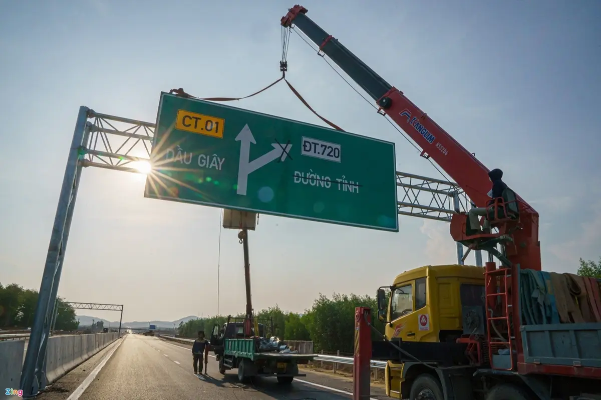 cấp tập hoàn thiện cao tốc phan thiết - dầu giây trước giờ thông xe