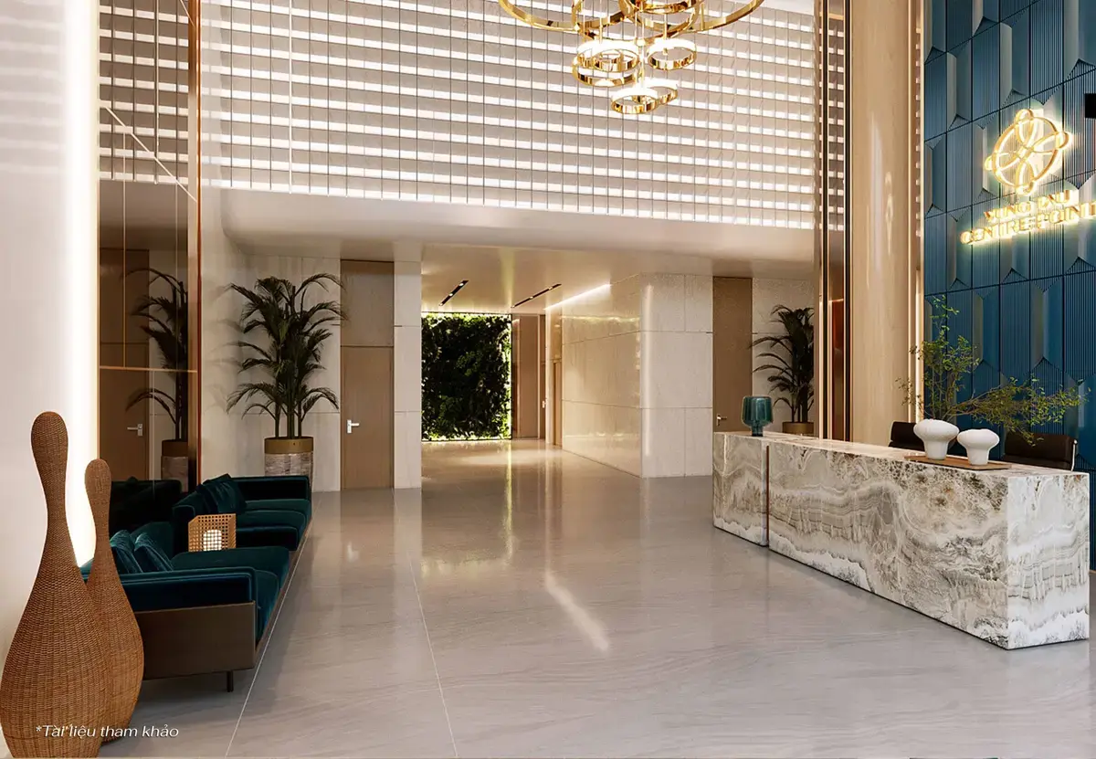 chiêm ngưỡng thiết kế sảnh đón đạt chuẩn 5 sao của vung tau centre point