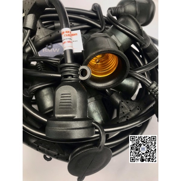 Đuôi dây trang trí E27 kín nước