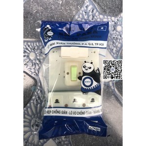 Táp lô Thái 5 ổ đa năng có lò xo chống giãn 1 công tắc (ổ có màng bảo vệ)