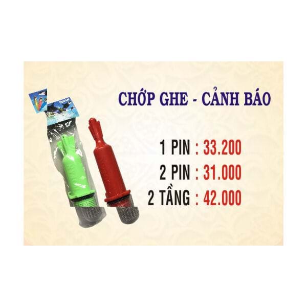 Chớp ghe, cảnh báo