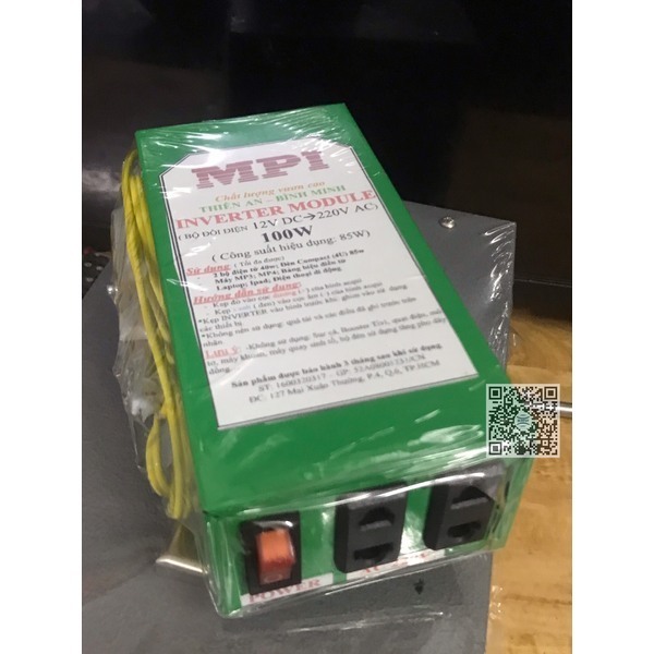 Invertor bình 12V,24V - 220V