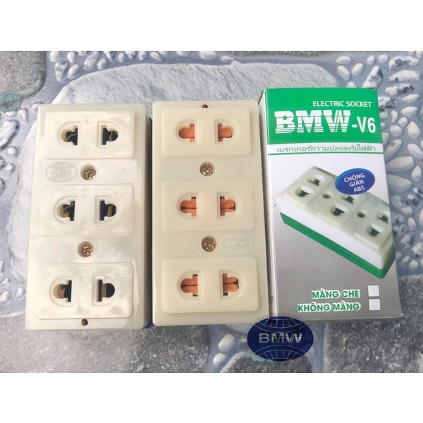 Ổ cắm 3 lổ V6
