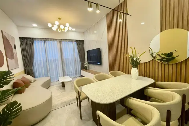 Cho thuê Căn Hộ 2PN Full nội thất mới, nhà đẹp The River Thủ Thiêm Quận 2