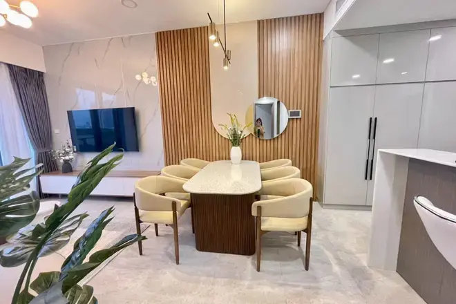 Cho thuê Căn Hộ 2PN Full nội thất mới, nhà đẹp The River Thủ Thiêm Quận 2