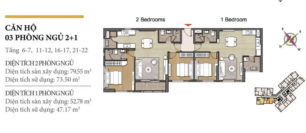 Bán căn hộ Đảo Kim Cương 3PN Dual Key, 1 Căn hộ có thiết kế đẹp, Không Gian Riêng Tư