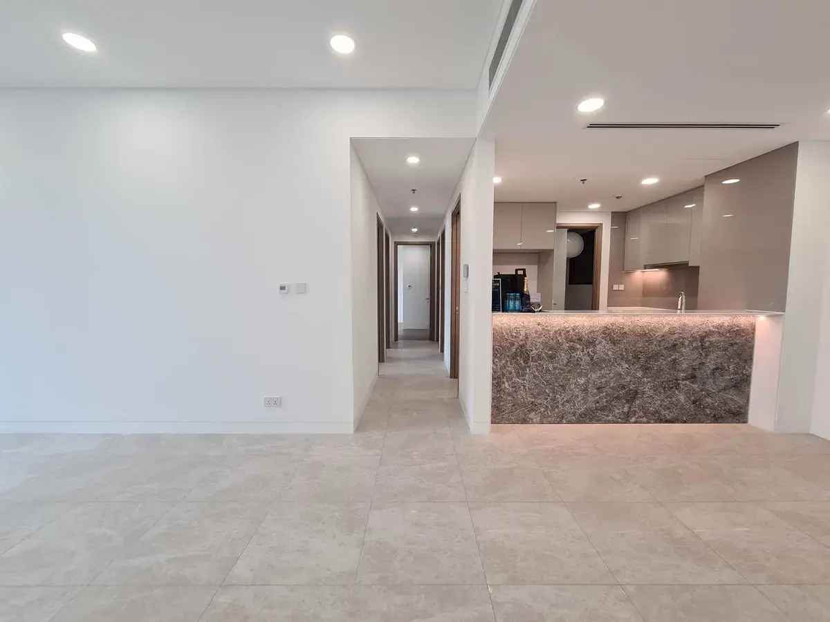 Cho thuê căn hộ 3PN 105m2 Nội Thất Cơ Bản The River Thủ Thiêm Quận 2