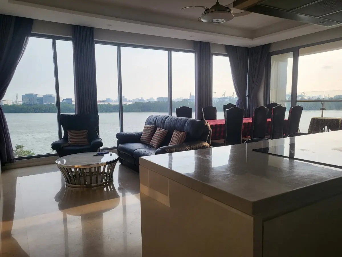 Cho thuê căn hộ 4PN Đảo Kim Cương 170m2 Full nội thất View trọn Sông Sài Gòn