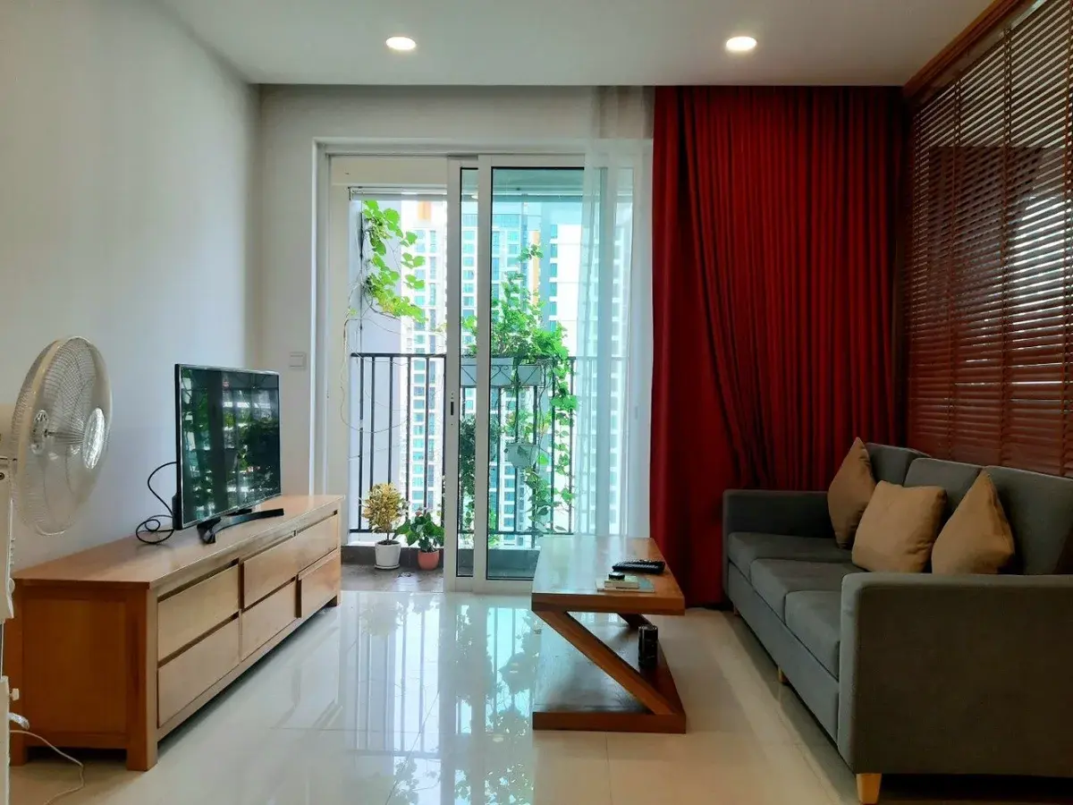Cho thuê căn hộ Quận 2 Vista Verde 1pn giá 14,5 triệu nội thất full 54m2