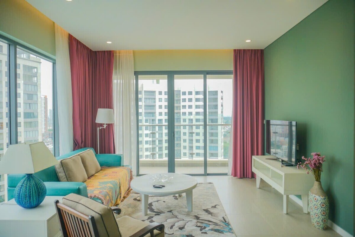 Cho thuê căn 3pn Đảo Kim Cương 36 triệu nội thất full đồ dùng 117m2