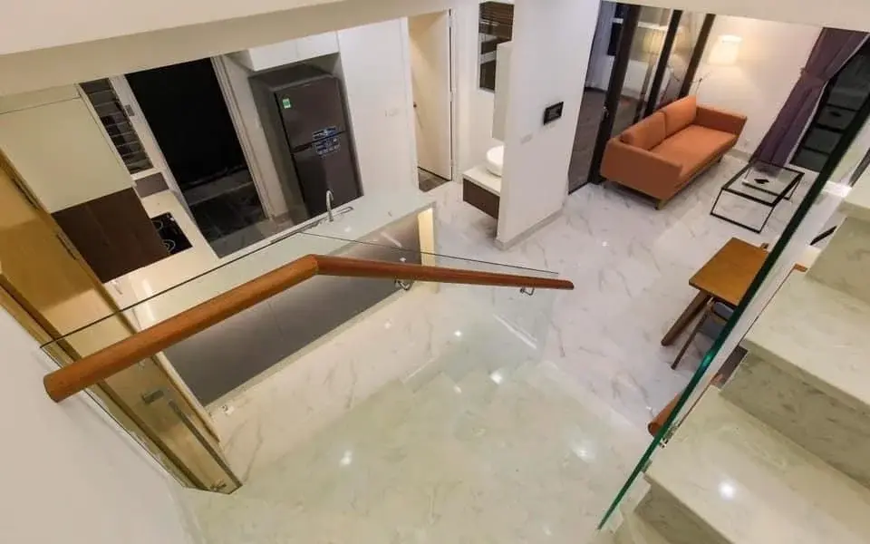 Cho thuê 2pn duplex giá hợp lý 27,5 triệu/tháng có ban công rộng nhà đẹp