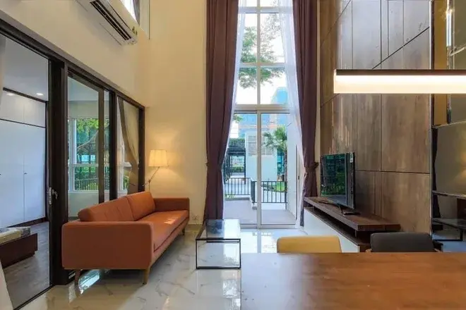 Cho thuê 2pn duplex giá hợp lý 27,5 triệu/tháng có ban công rộng nhà đẹp