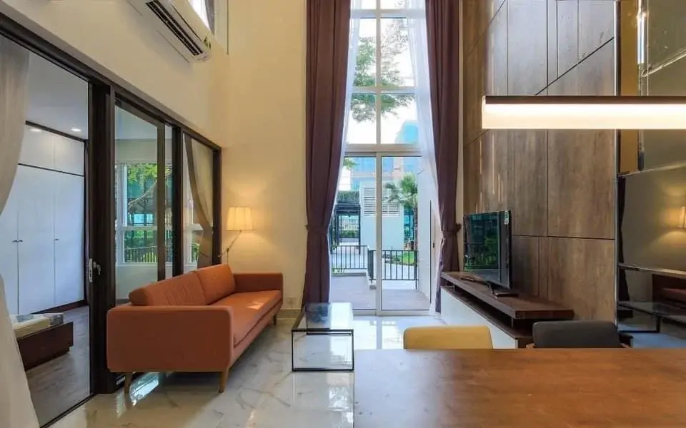 Cho thuê 2pn duplex giá hợp lý 27,5 triệu/tháng có ban công rộng nhà đẹp