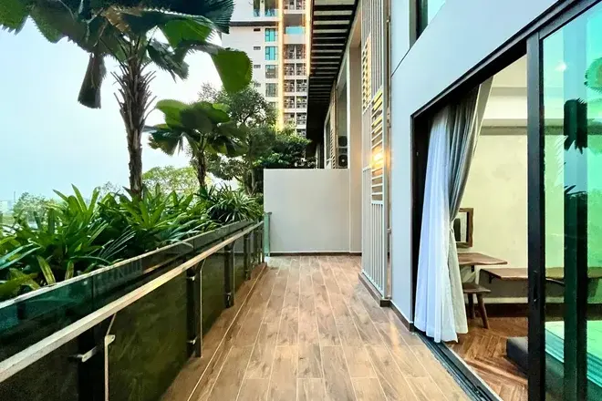 2PN 136m2 cho thuê 46 triệu/tháng có sân vườn rộng nhà đẹp