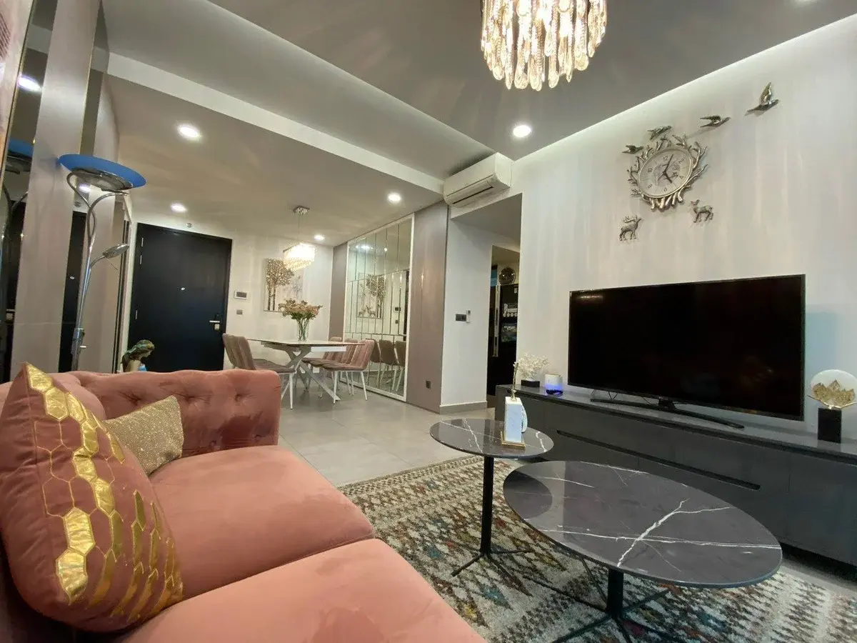 Cho thuê căn hộ Feliz En Vista 35 triệu nội thất cao cấp có ban công, logia