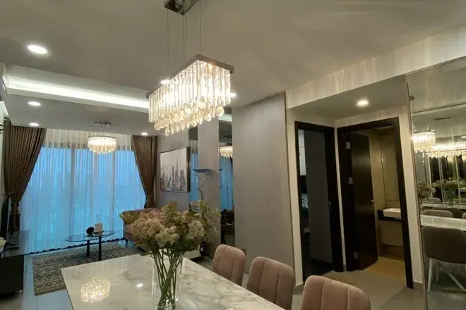 Cho thuê căn hộ Feliz En Vista 35 triệu nội thất cao cấp có ban công, logia