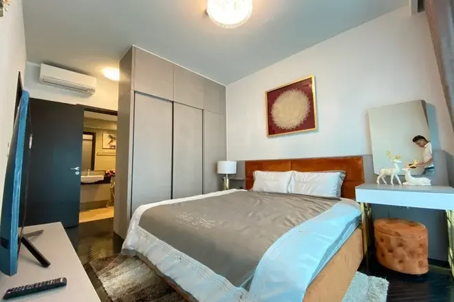 Cho thuê căn hộ Feliz En Vista 35 triệu nội thất cao cấp có ban công, logia