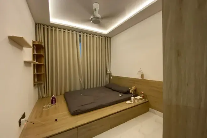 Bán căn 1pn nội thất full thiết kế mở ban công cửa sổ mát 4,2 tỷ 58m2