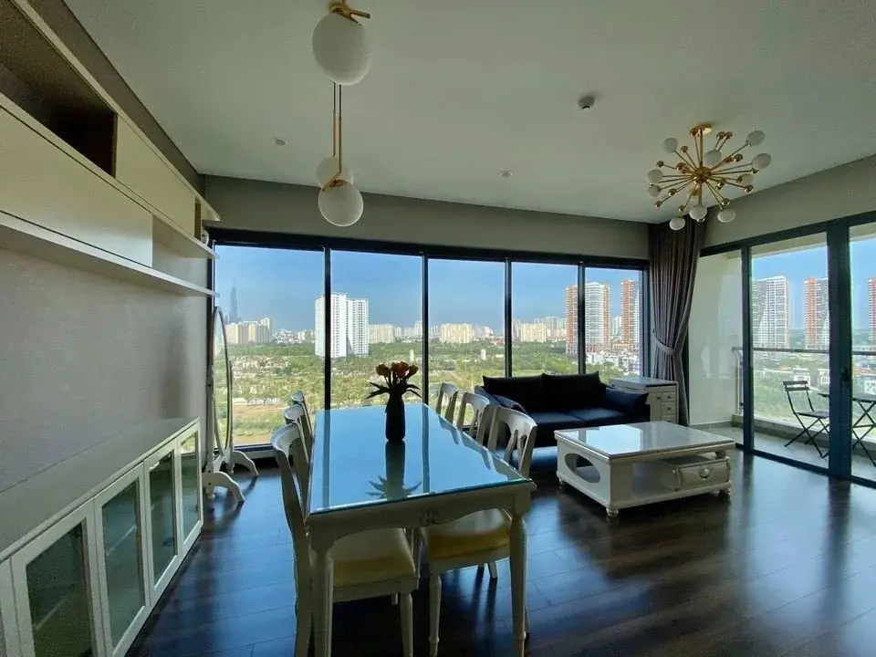 Bán căn hộ 3pn Đảo Kim Cương Giá 12,5 tỷ nội thất đầy đủ căn góc rất đẹp