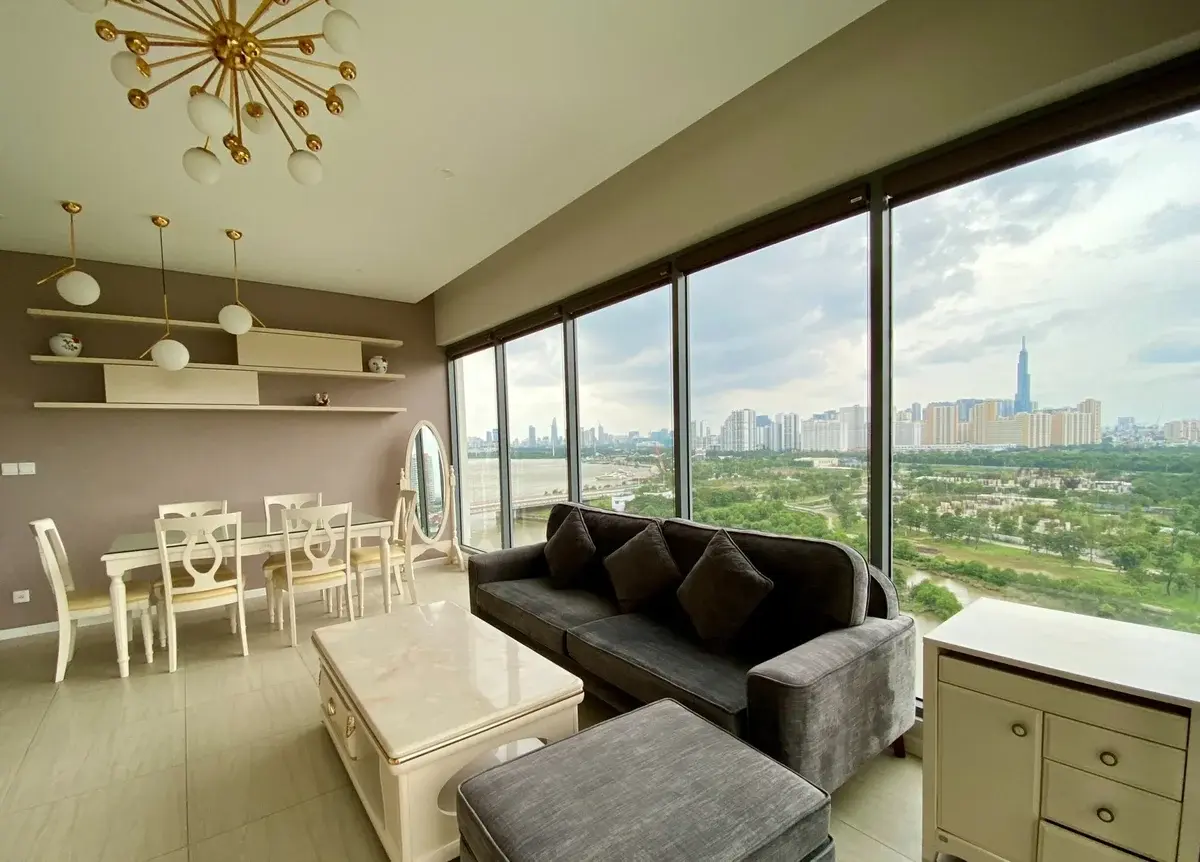 Bán căn hộ 3pn Đảo Kim Cương Giá 12,5 tỷ nội thất đầy đủ căn góc rất đẹp