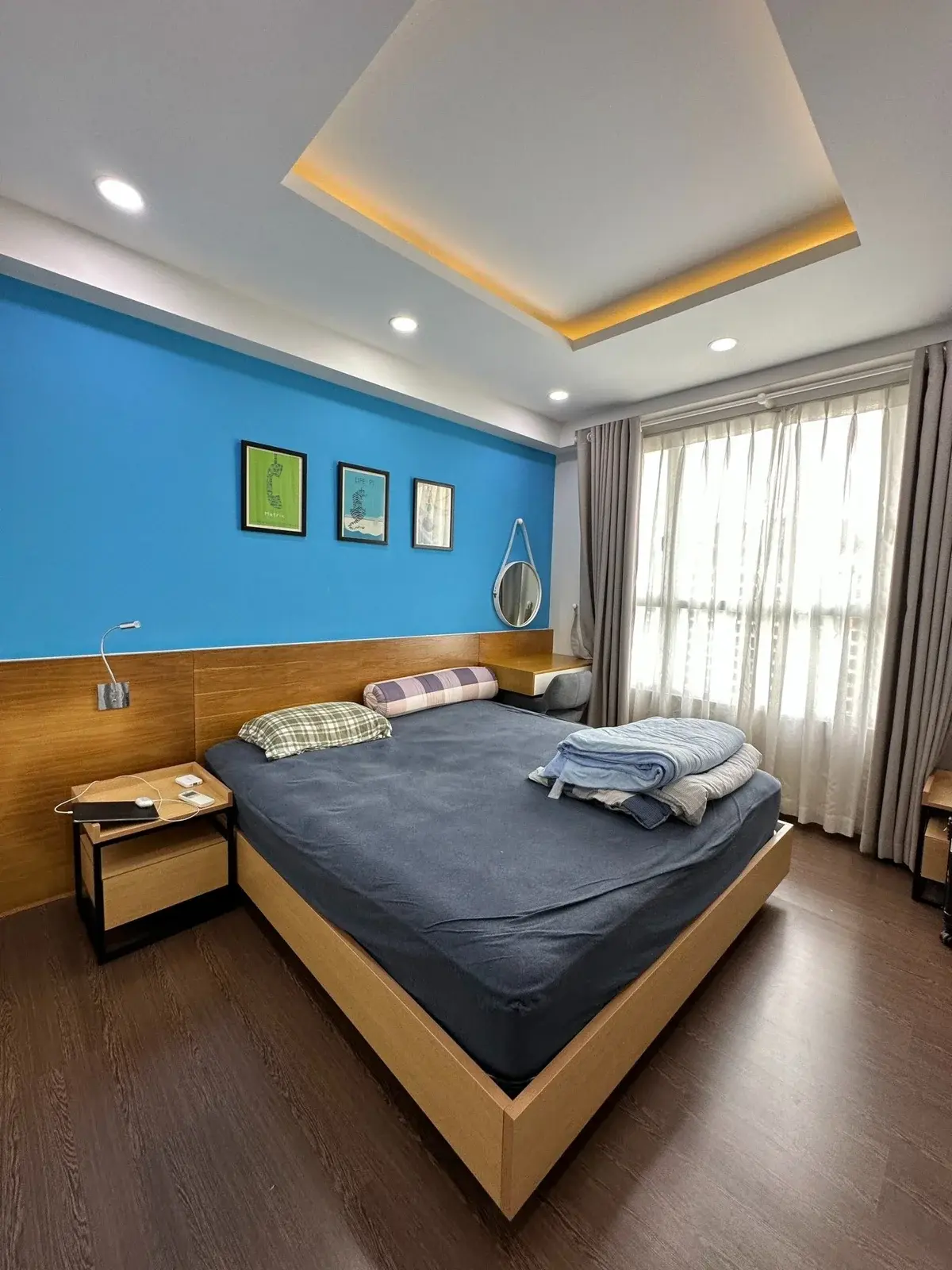 Thuê căn hộ Quận 2 Vista Verde 1pn giá 15 triệu nội thất rất đẹp sàn gỗ full