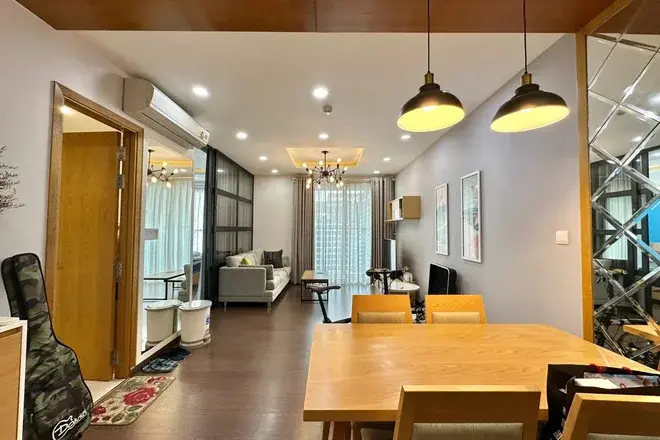 Thuê căn hộ Quận 2 Vista Verde 1pn giá 15 triệu nội thất rất đẹp sàn gỗ full