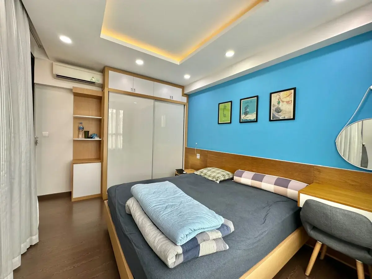 Thuê căn hộ Quận 2 Vista Verde 1pn giá 15 triệu nội thất rất đẹp sàn gỗ full