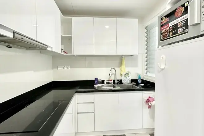 Thuê căn hộ Quận 2 Vista Verde 1pn giá 15 triệu nội thất rất đẹp sàn gỗ full