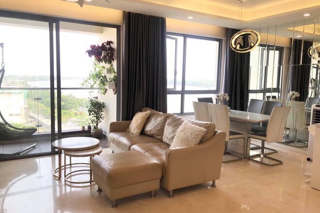 Chuyển nhượng căn 2pn Đảo Kim Cương 8,9 tỷ nội thất full đồ dùng 91m2