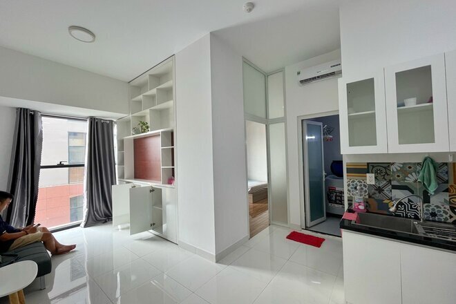 Bán 1pn full nội thất 3,1 tỷ 56m2 nhà rộng thoáng tại The Sun Avenue