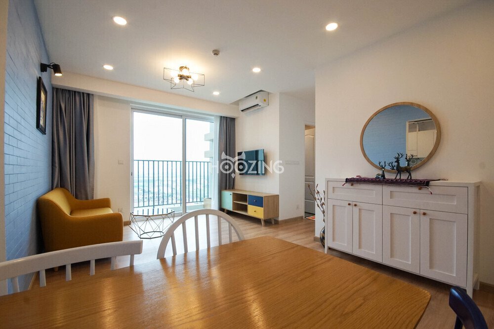Cho thuê căn hộ Quận 2 Vista Verde 1pn giá 15 triệu nội thất full 51m2