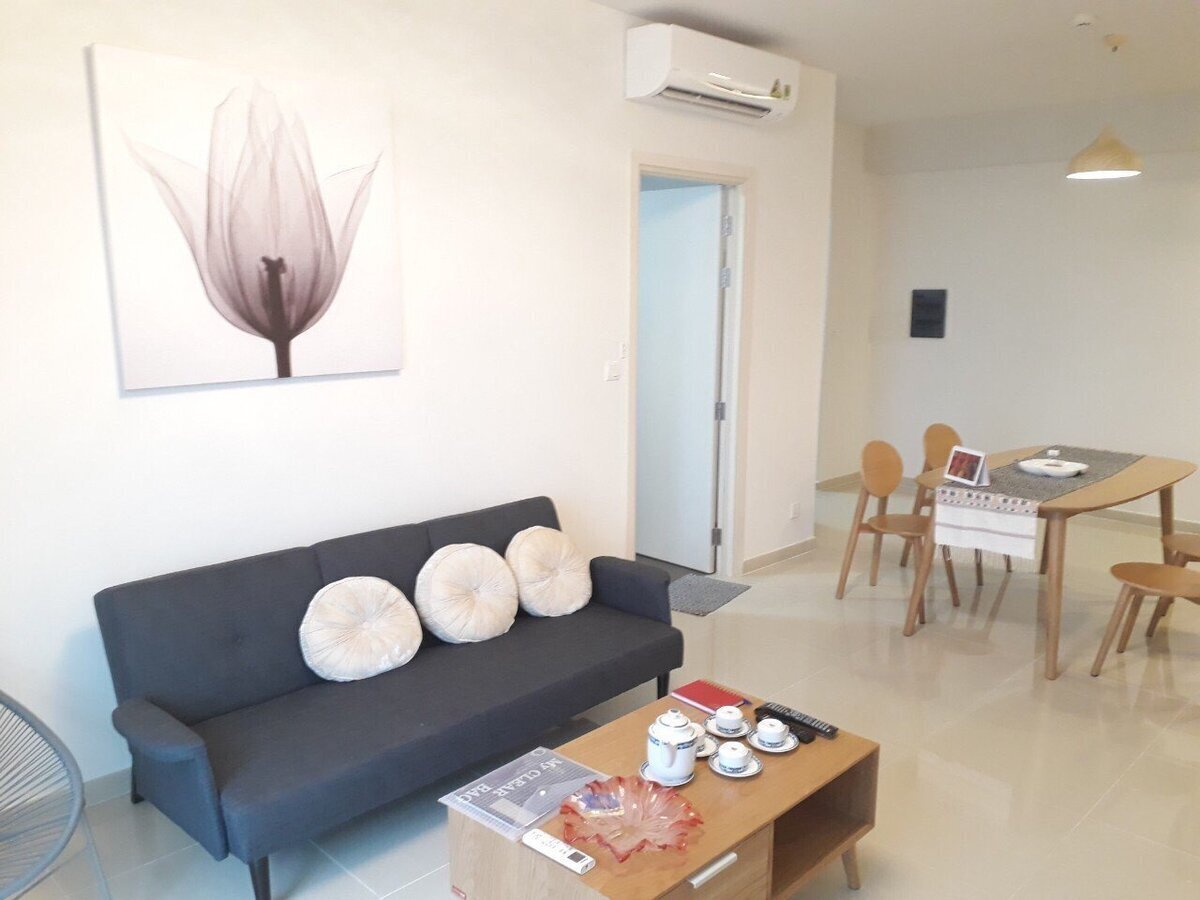 Cho thuê 2pn Vista Verde giá 17 triệu nhà đẹp có ban công rộng