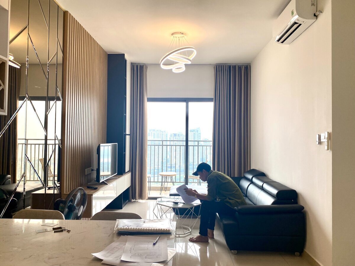 Chuyển nhượng căn hộ The Sun Avenue 2pn giá 4,230 tỷ nội thất full