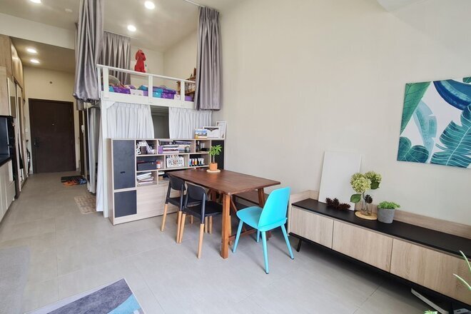 Tìm gia chủ mới cho em studio đẹp giá chỉ 1.8 tỷ 37m2 nội thất decor đơn giản