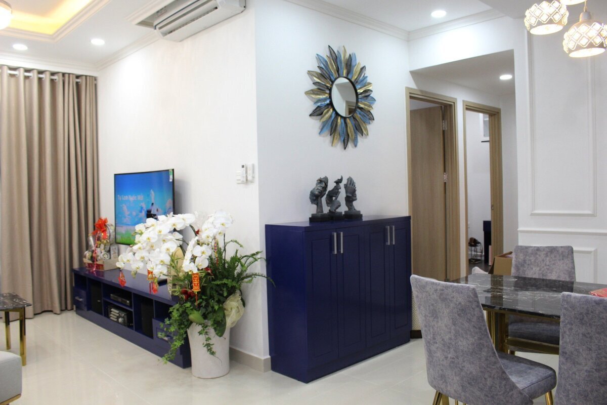 Chuyển nhượng căn 2pn - 72m2 giá 4.25 tỷ The Sun Avenue nội thất nhà đẹp
