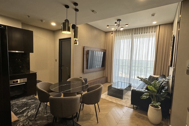 2 phòng ngủ full nội thất cao cấp giá 32 triệu 72m2 Lumiere Riverside