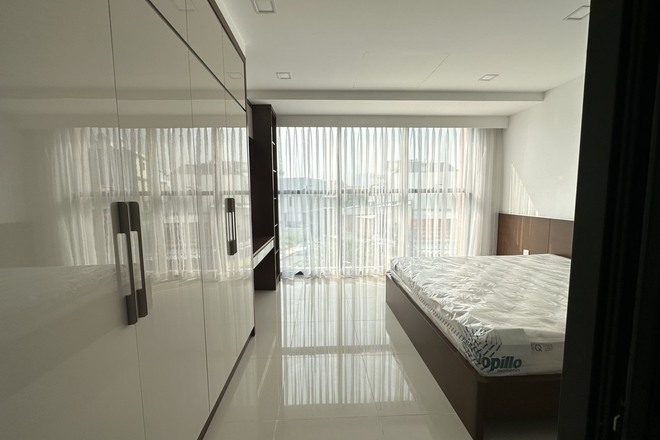 Cho Thuê Căn Hộ Studio Đầy Đủ Nội Thất Có Ngăn Phòng - The Sun Avenue Officetel