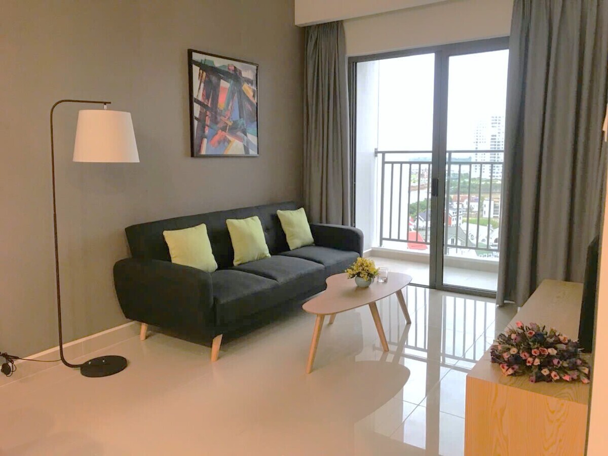 Cho Thuê Căn Hộ Nội Thất Như Mới - The Sun Avenue 2PN