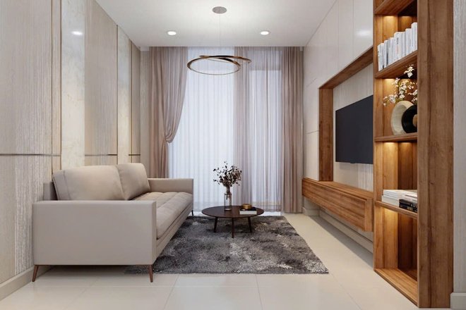 Cho Thuê Căn Hộ 1PN Trống Sẵn Vào Là Ở Ngay – The Sun Avenue 2PN